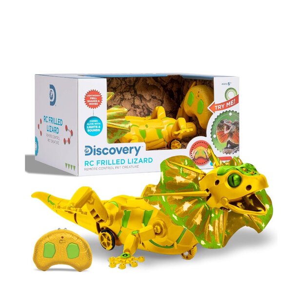 NEW Discovery Kids Robot RC Frilled Lizard Wireless Controller with Motion Activ - Picture 10 of 16